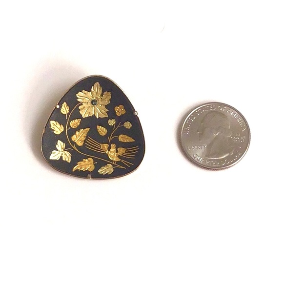 💯 TOLEDO GOLD Spanish Brooch - Picture 4 of 4